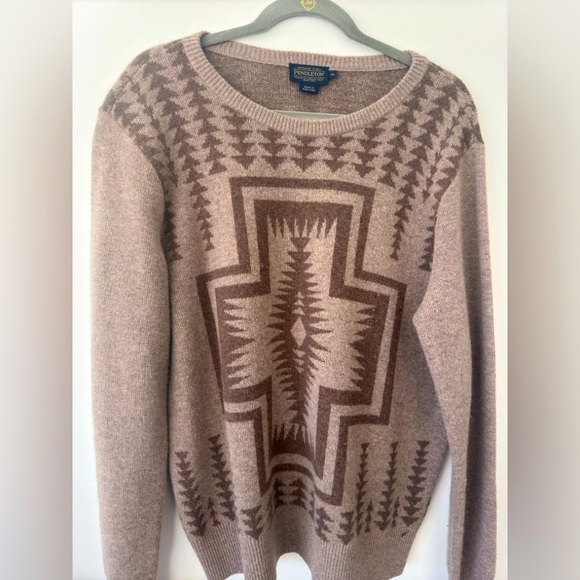 PENDLETON WM lambsWool sweater. Size XL - Picture 3 of 8
